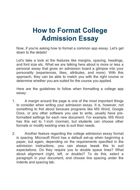 12 Best Samples for the Best College Admission Essays